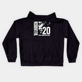 Resident Evil - 20th Anniversary With Anniversary Text Kids Hoodie